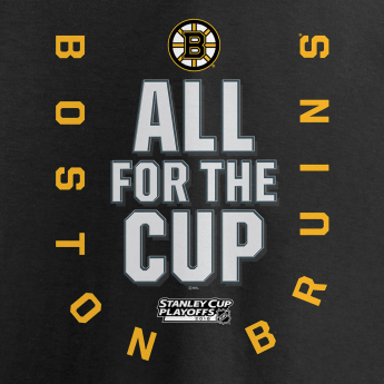 Boston Bruins pánske tričko 2018 Stanley Cup Playoffs Bound Behind The Net
