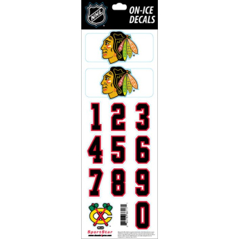 Chicago Blackhawks samolepky hockey helmet Decals