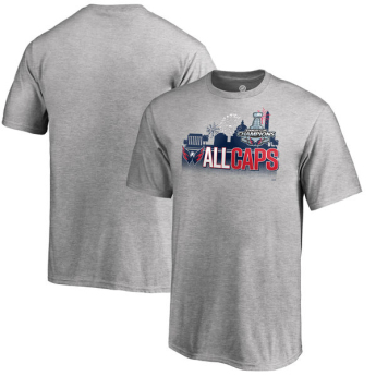 Washington Capitals detské tričko grey 2018 Stanley Cup Champions Change on the Fly Celebration