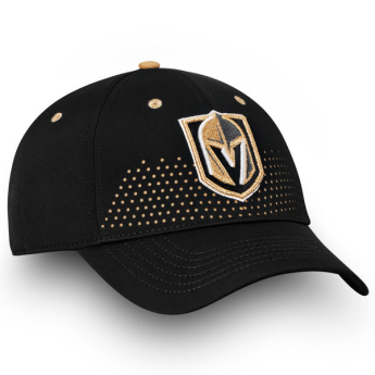 Vegas Golden Knights čiapka baseballová šiltovka black 2018 NHL Draft Flex