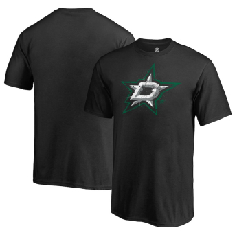 Dallas Stars detské tričko black Splatter Logo