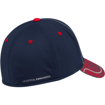Montreal Canadiens čiapka baseballová šiltovka blue Adidas Alpha Flex