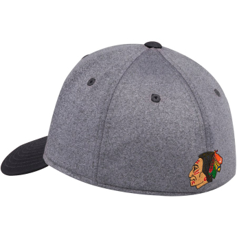 Chicago Blackhawks čiapka baseballová šiltovka Adidas Culture Two Tone Felt Flex