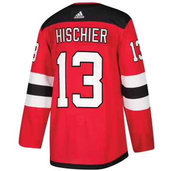 New Jersey Devils hokejový dres #13 Nico Hischier adizero Home Authentic Player Pro