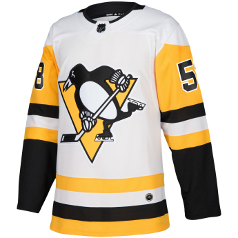 Pittsburgh Penguins hokejový dres #58 Kris Letang adizero Away Authentic Player Pro