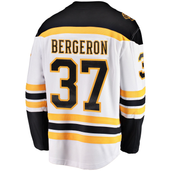 Boston Bruins hokejový dres white #37 Patrice Bergeron Breakaway Alternate Jersey