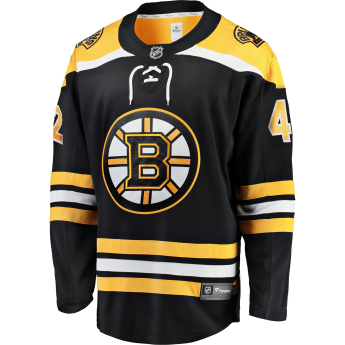 Boston Bruins hokejový dres #42 David Backes Breakaway Alternate Jersey