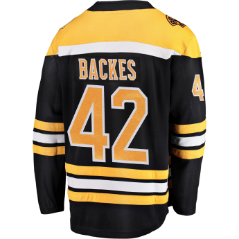 Boston Bruins hokejový dres #42 David Backes Breakaway Alternate Jersey