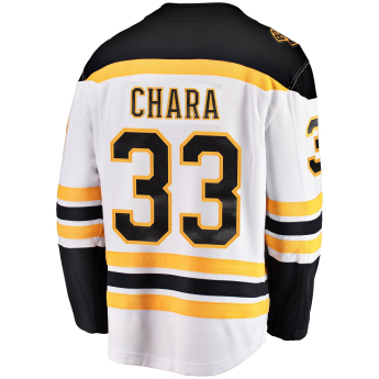 Boston Bruins hokejový dres white #33 Zdeno Chara Breakaway Alternate Jersey