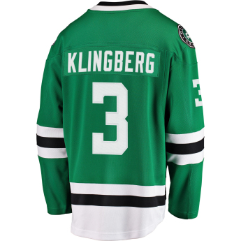 Dallas Stars hokejový dres #3 John Klingberg Breakaway Alternate Jersey