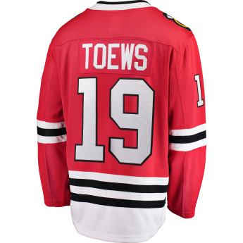 Chicago Blackhawks hokejový dres red #19 Jonathan Toews Breakaway Alternate Jersey