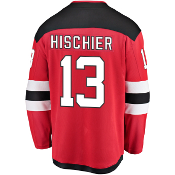 New Jersey Devils hokejový dres #13 Nico Hischier Breakaway Alternate Jersey