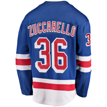New York Rangers hokejový dres blue #36 Mats Zuccarello Breakaway Alternate Jersey