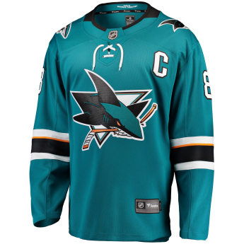 San Jose Sharks hokejový dres green #8 Joe Pavelski Breakaway Alternate Jersey