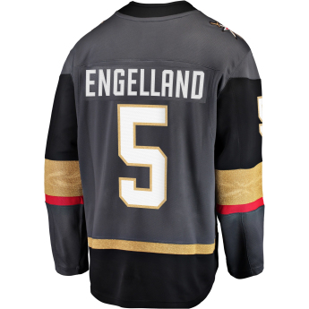 Vegas Golden Knights hokejový dres #5 Deryk Engelland Breakaway Alternate Jersey
