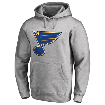 St. Louis Blues pánska mikina s kapucňou grey Fanatics Branded Primary Logo