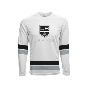 Los Angeles Kings pánske tričko s dlhým rukávom white Scrimmage LS Tee