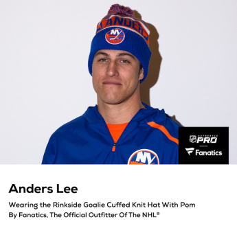New York Islanders zimná čiapka Authentic Pro Rinkside Goalie