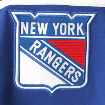 New York Rangers detská mikina s kapucňou Asset Lace-Up Pullover Hoodie