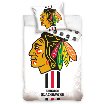 Chicago Blackhawks obliečky na jednu posteľ TIP White