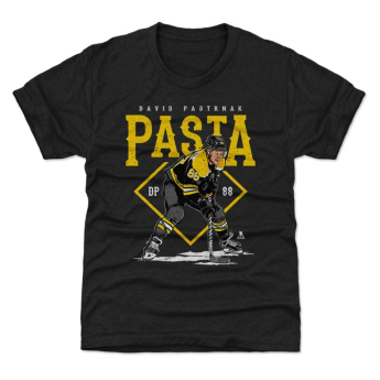 Boston Bruins detské tričko David Pastrnak #88 Pasta WHT 500 Level