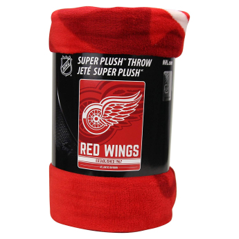 Detroit Red Wings deka Super Plush Throw