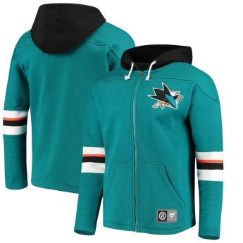 San Jose Sharks pánska mikina s kapucňou Breakaway Full-Zip Hoodie