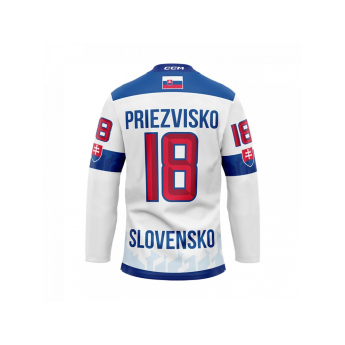 Hokejové reprezentácie hokejový dres white Slovakia