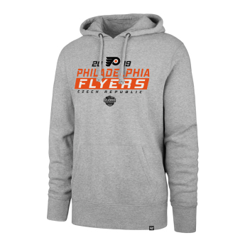 Philadelphia Flyers pánska mikina s kapucňou 47 Brand Headline Hood NHL grey GS19