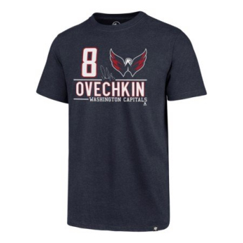 Washington Capitals pánske tričko Alexander Ovechkin Player Name ´47 CLUB TEE navy