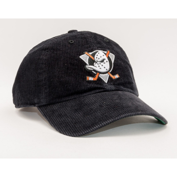 Anaheim Ducks čiapka baseballová šiltovka Corduroy 47 CLEAN UP black