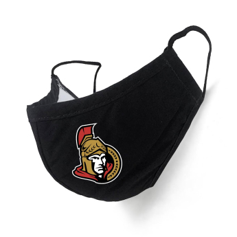 Ottawa Senators rúško black