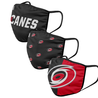 Carolina Hurricanes rúšky Foco set of 3 pieces