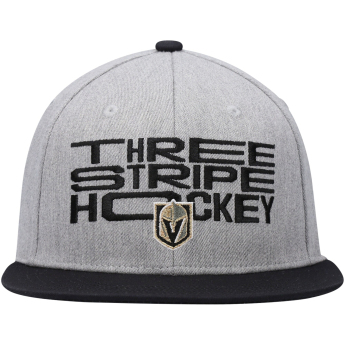 Vegas Golden Knights čiapka flat šiltovka Three Stripe Hockey