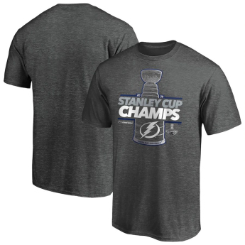 Tampa Bay Lightning pánske tričko 2020 Stanley Cup Champions Locker Room Laser Shot