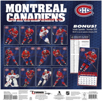 Montreal Canadiens kalendár 2021