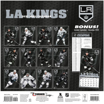 Los Angeles Kings kalendár 2021