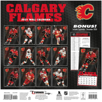 Calgary Flames kalendár 2021