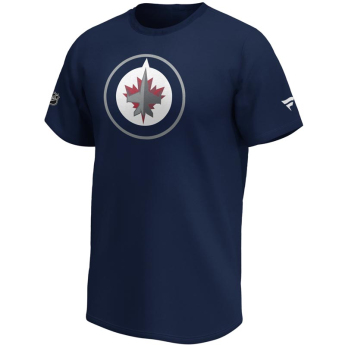 Winnipeg Jets pánske tričko Iconic Primary Colour Logo Graphic