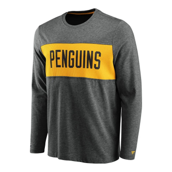 Pittsburgh Penguins pánske tričko s dlhým rukávom back to basics
