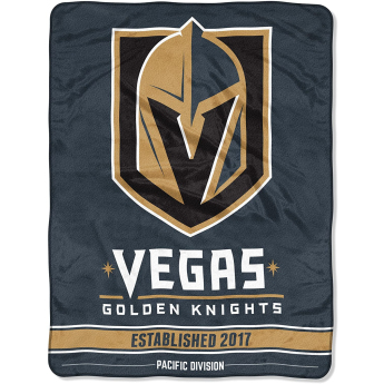 Vegas Golden Knights deka Plush Micro Throw Logo