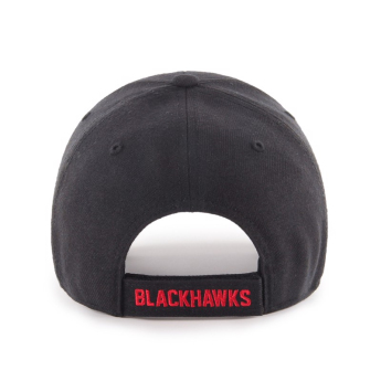 Chicago Blackhawks čiapka baseballová šiltovka 47 MVP Vintage black red