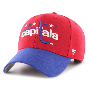 Washington Capitals čiapka baseballová šiltovka 47 MVP Vintage red blue
