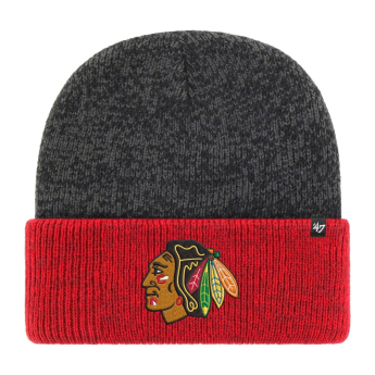 Chicago Blackhawks zimná čiapka Two Tone Brain Freeze 47 Cuff Knit