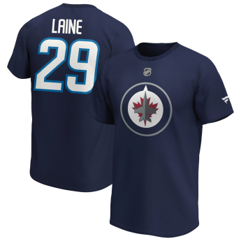 Winnipeg Jets pánske tričko Patrik Laine #29 Iconic Name & Number Graphic