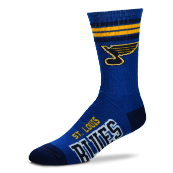 St. Louis Blues ponožky 4 Stripes Crew