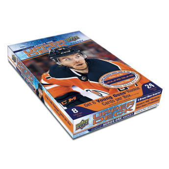 NHL boxy hokejové karty NHL 2020-21 Upper Deck Series 1 Hobby Box