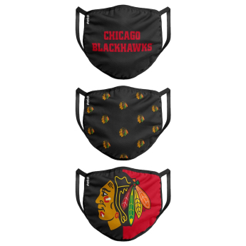 Chicago Blackhawks rúšky Foco set of 3 pieces EU