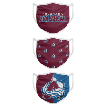 Colorado Avalanche rúšky Foco set of 3 pieces EU