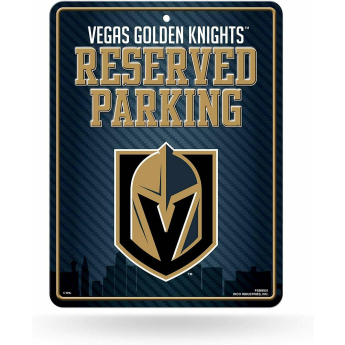 Vegas Golden Knights ceduľa na stenu Auto Reserved Parking
